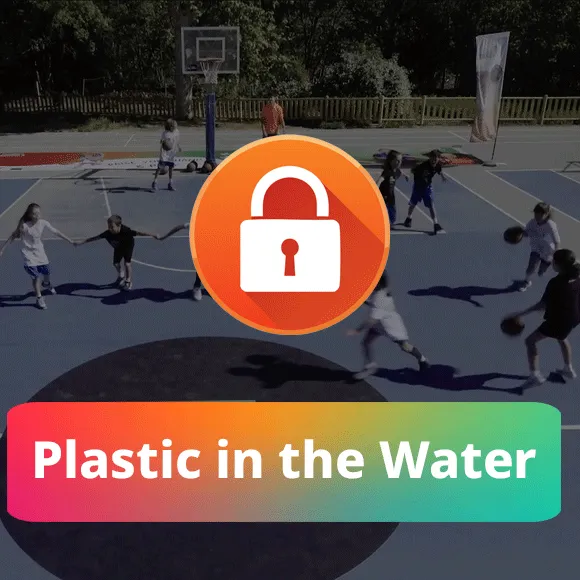Plastic in the water